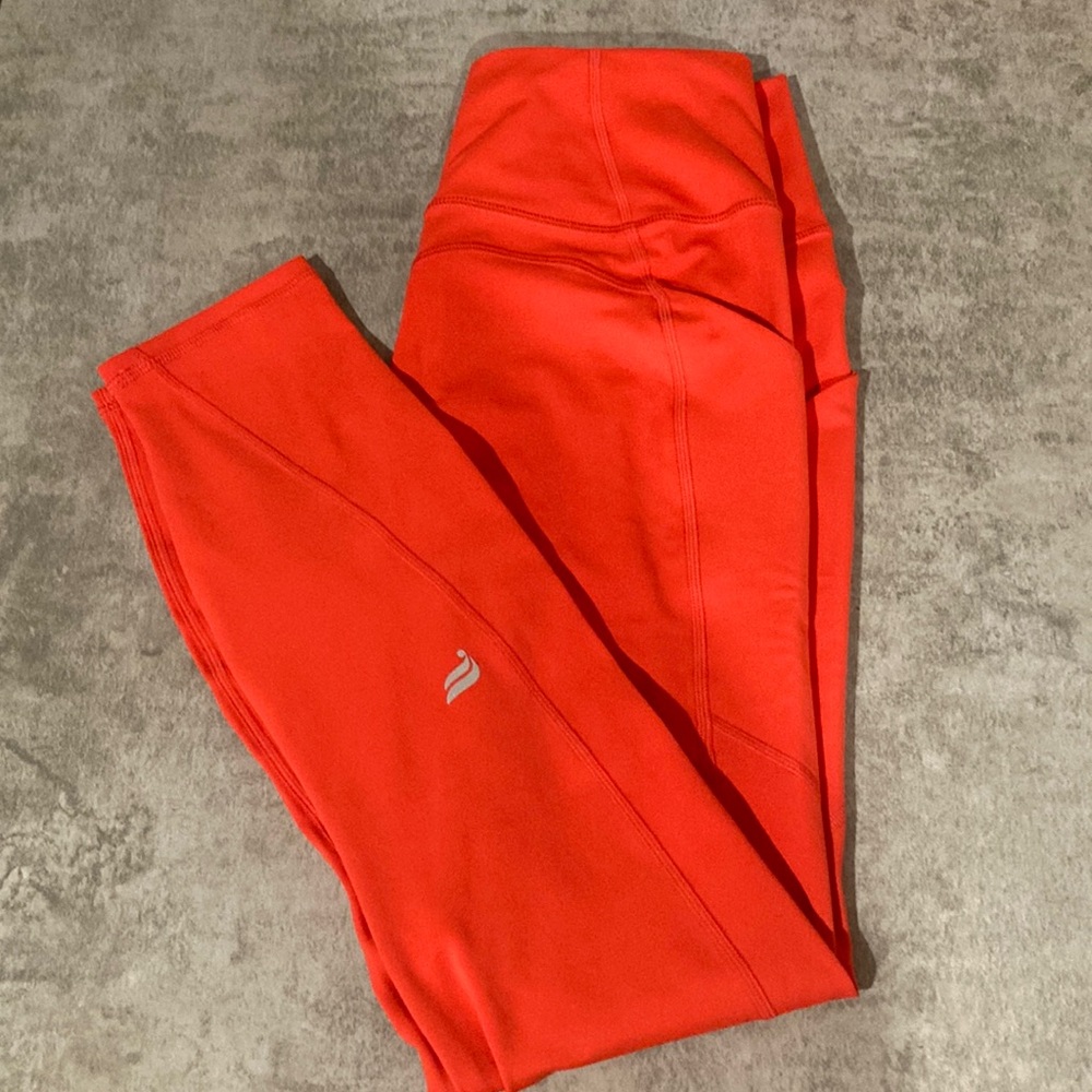 PureLuxe by Fabletics Bright Red Leggings S